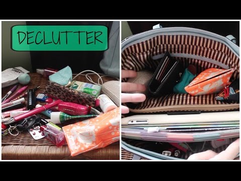 Declutter Vlog | Purse Organization - UC8C7sbw7tHN2gD6fE9Cj9rw