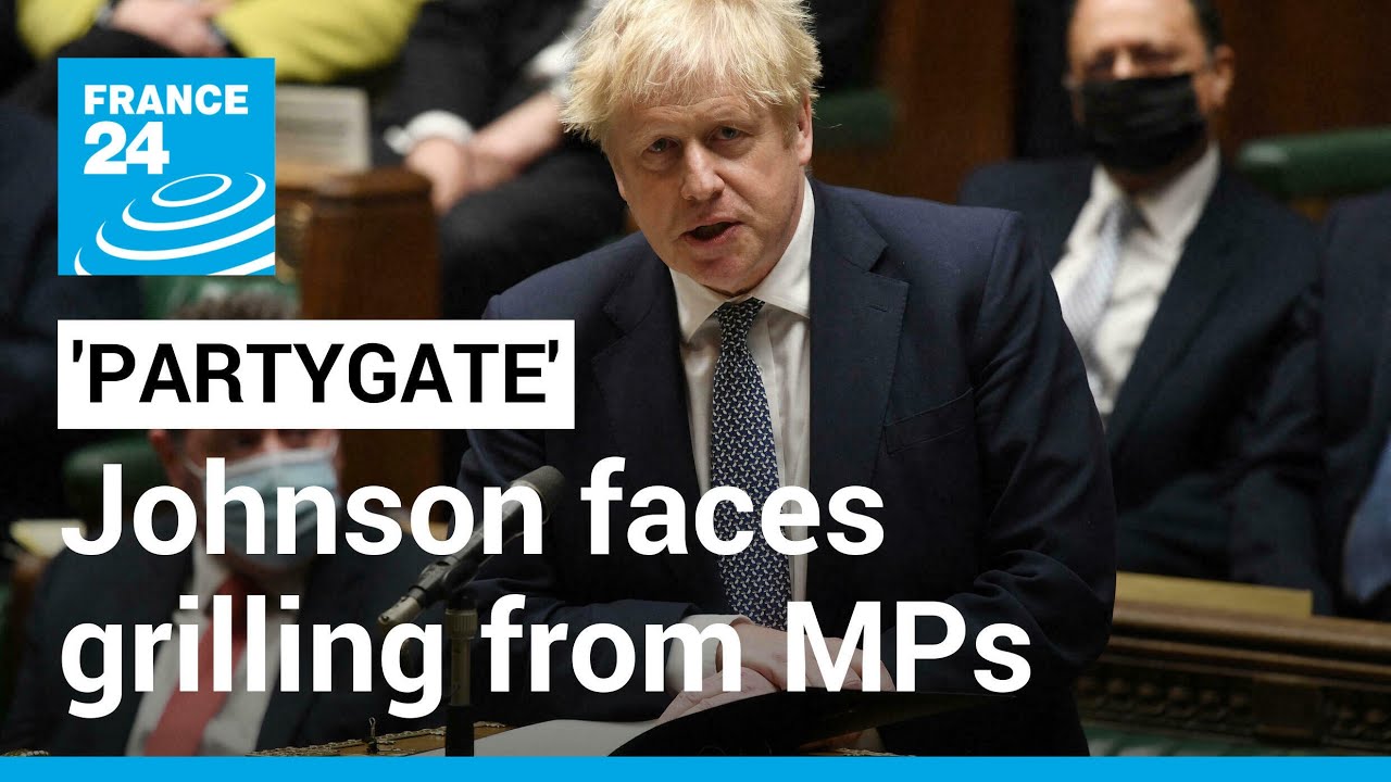 Boris Johnson faces grilling from MPs as UK braces for ‘partygate’ report • FRANCE 24 English