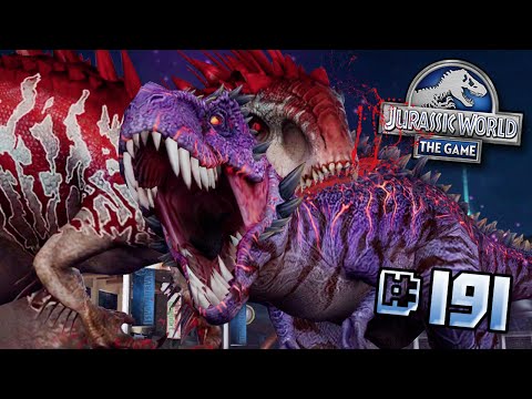 MY STRONGEST TEAM TAKES ON OMEGA!! ft. INDOMINUS LVL 40!! || Jurassic World - The Game - Ep191 HD - UCP-iaFrmWcOG0o461wMicdg