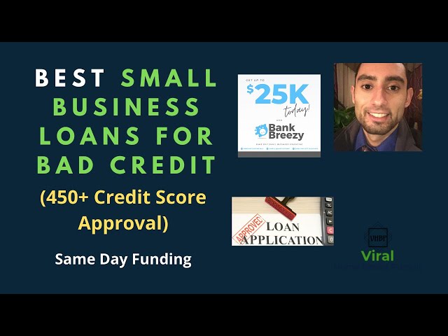 How to Get Small Business Loans with Bad Credit
