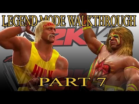 Hulk Hogan vs Ultimate Warrior - 30 Years of WrestleMania Walkthrough WWE 2K14 Part 7 - UCJ5v_MCY6GNUBTO8-D3XoAg