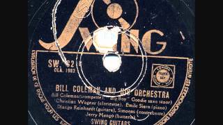Bill Coleman - Swing Guitars - 1937 November 19 - Swing, Paris