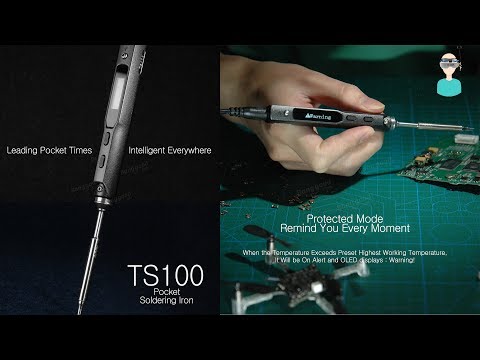 MINI TS100 Digital OLED Soldering Iron Unboxing And Review - UCOs-AacDIQvk6oxTfv2LtGA