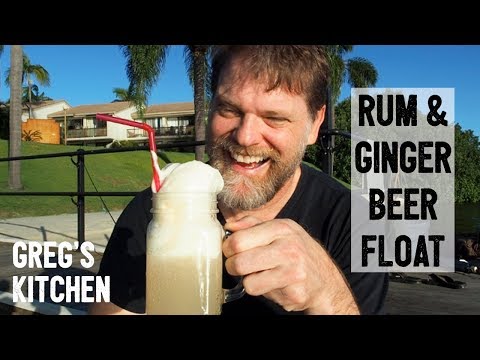 WHITE RUM GINGER BEER FLOAT - Greg's Kitchen - UCGXHiIMcPZ9IQNwmJOv12dQ