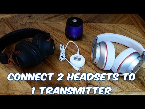 How to connect 2 wireless headsets to TV at the same time - UCUfgq9Gn8S041qQFl0C-CEQ