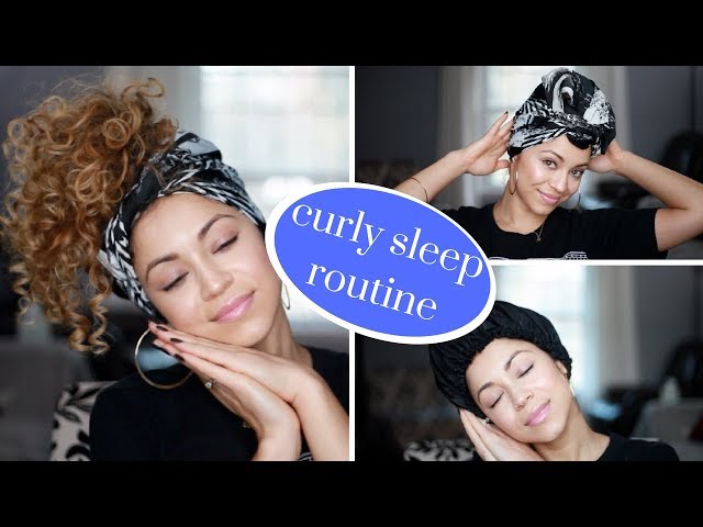 How to Preserve Curls Overnight