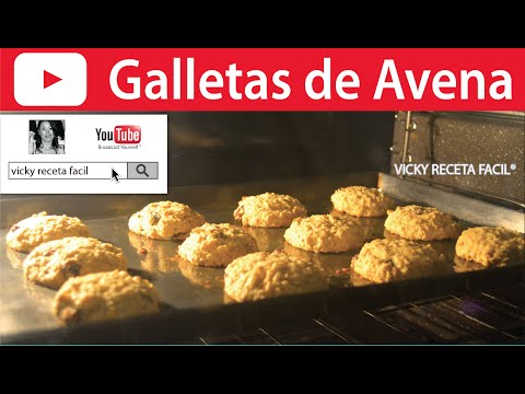 GALLETAS DE AVENA | Vicky Receta Facil - UCewhO42h_TIKZdntpI-v39g