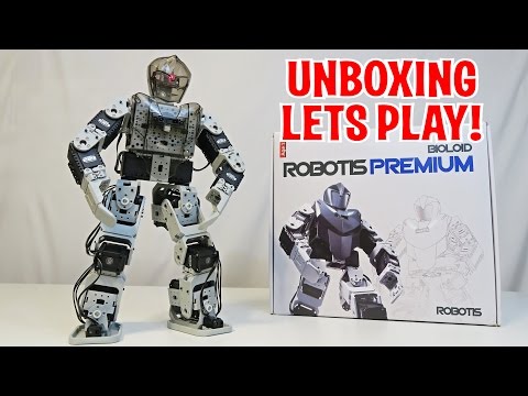 Unboxing & Let's Play - BIOLOID Premium by ROBOTIS - Humanoid Fighting Robot (FULL REVIEW) - UCkV78IABdS4zD1eVgUpCmaw