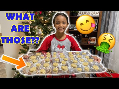 WHAT ARE THOSE??? TIANA’S MYSTERY CHRISTMAS COOKIES *The Nev Fam* Vlogmas