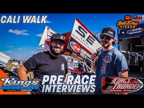 Cali Walk With Kaleb Montgomery | Kings Of Thunder 360's | Kings Speedway | April, 27, 2024 - dirt track racing video image
