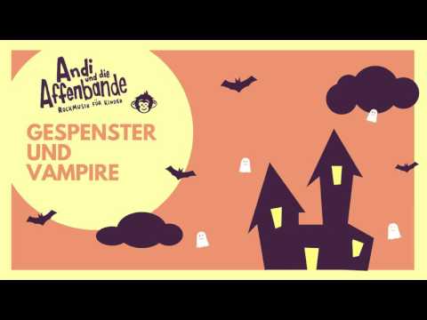 Andi und die Affenbande - Gespenster und Vampire | Kinderlieder Halloween