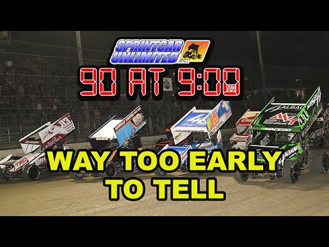 SprintCarUnlimited 90 at 9 for Wednesday, February 12th: Still a long way to go in the WoO season - dirt track racing video image