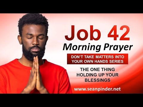 The ONE Thing HOLDING Up Your BLESSINGS - Morning Prayer