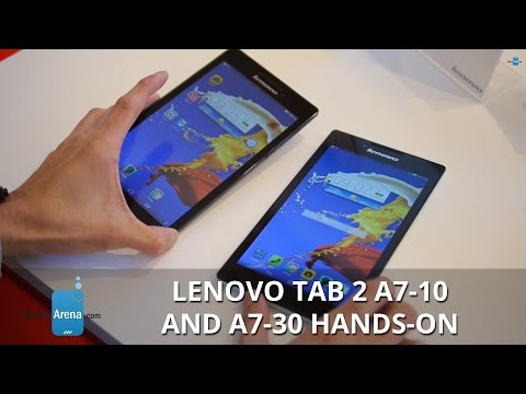 Lenovo Tab 2 A7-10 and A7-30 hands-on - UCwPRdjbrlqTjWOl7ig9JLHg