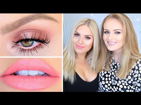 Perfect Peach Makeup ♡ Get Ready With Me & Sally Jo! - UCMpOz2KEfkSdd5JeIJh_fxw