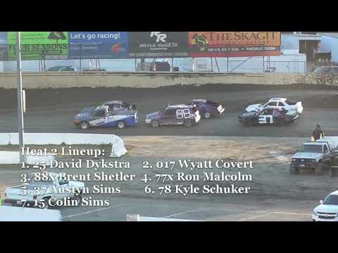 7/29/23 Skagit Speedway Hornets - Night #2 of the Hornet Nationals (Heats, Dash, Main, &amp; Interviews) - dirt track racing video image