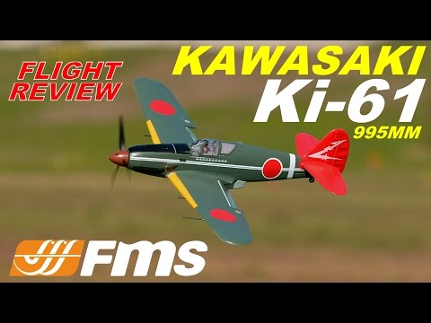 FMS / DIAMOND HOBBY KAWASAKI Ki-61 995mm "TONY" Full Flight Reveiw By: RCINFORMER - UCdnuf9CA6I-2wAcC90xODrQ