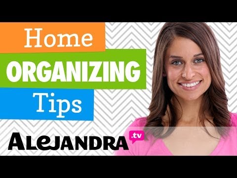 Home Organizing Tips - Professional Organizer Alejandra's Best Tips - UCcvu0uB6SzugED_5FEC7Z0Q