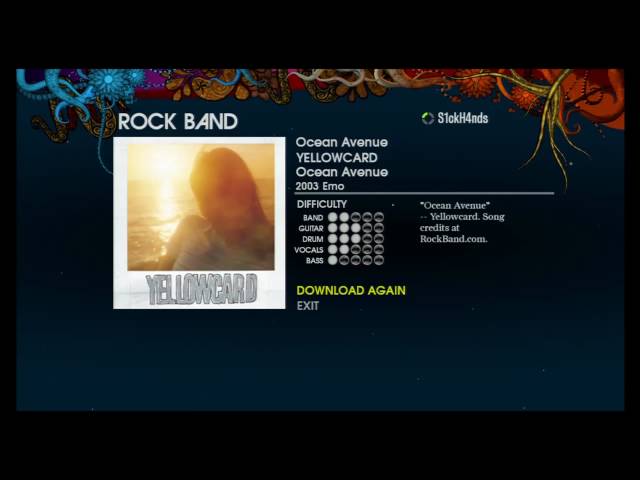 Rock Band Music Store Now Available on Xbox 360