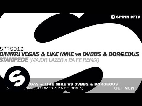 Dimitri Vegas & Like Mike vs DVBBS & Borgeous - Stampede (Major Lazer x P.A.F.F. Remix) - UCpDJl2EmP7Oh90Vylx0dZtA