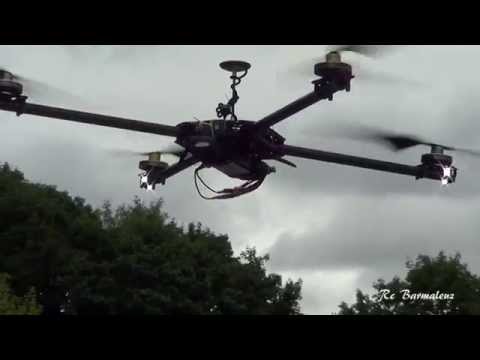 Прототип квадрокоптера "BlackDen"- первый полёт - UCmTxglWIunAi6t_ciyB0kkw