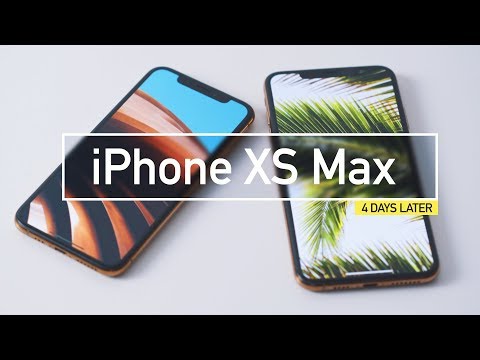 iPhone XS Max - 4 Days Later - UCR0AnNR7sViH3TWMJl5jyxw