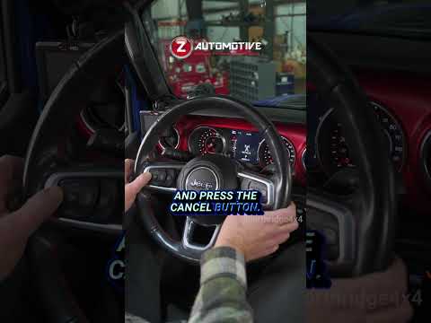 Jak zresetować kontrolkę ciśnienia w oponach Jeepa Wrangler.