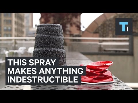 Spray makes anything indestructible - UCVLZmDKeT-mV4H3ToYXIFYg