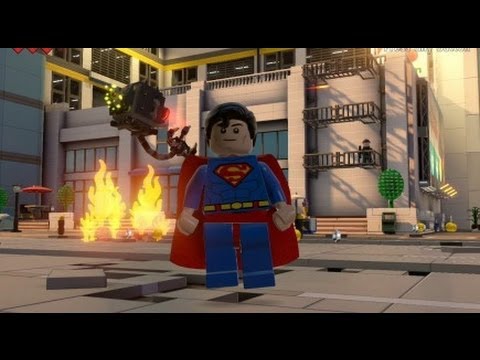 The LEGO Movie Videogame Walkthrough Part 17 - Bricksburg Under Attack (Superman & Green Lantern) - UCg_j7kndWLFZEg4yCqUWPCA