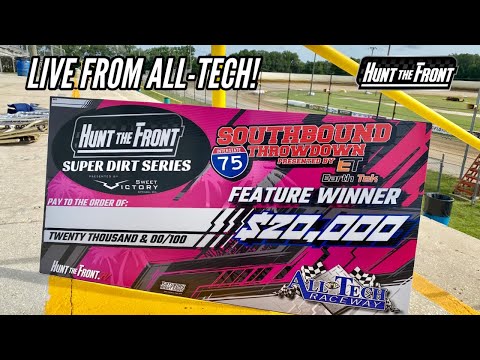 huntthefront.tv | LIVE LOOK-IN | All Tech Raceway | Ellisville, FL | April 7th 2023 - dirt track racing video image