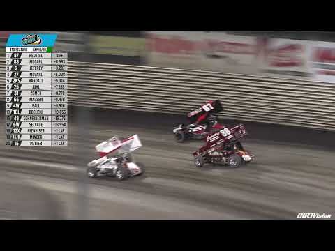 Knoxville Raceway 410 Highlights // May 4, 2024 - dirt track racing video image