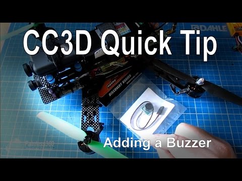 CC3D Quick Tip - Adding a Buzzer to your model (Lost Model Alarm) - UCp1vASX-fg959vRc1xowqpw