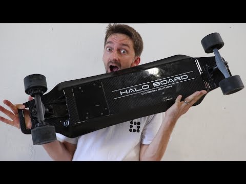 IS THIS THE BEST ELECTRIC SKATEBOARD? | HALO BOARD CARBON FIBER ELECTRIC SKATEBOARD - UC9PgszLOAWhQC6orYejcJlw