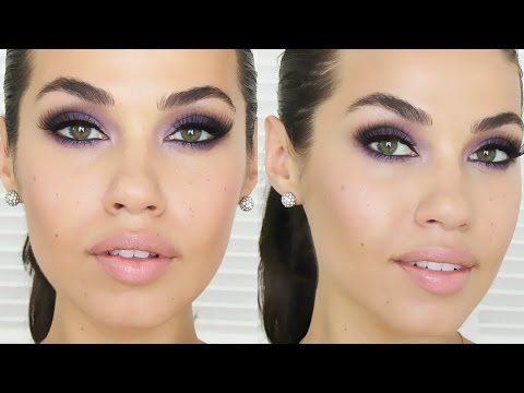 TUTORIAL | Purple Smokey Eye Makeup | Eman - UCaZZh0mI6NoGTlmeI6dbP7Q