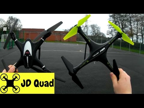 UDI U42W + MJX X401H Quadcopter Drone Comparison - UCPZn10m831tyAY55LIrXYYw