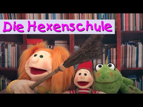 Die Hexenschule || Kinderlieder mit Puppen