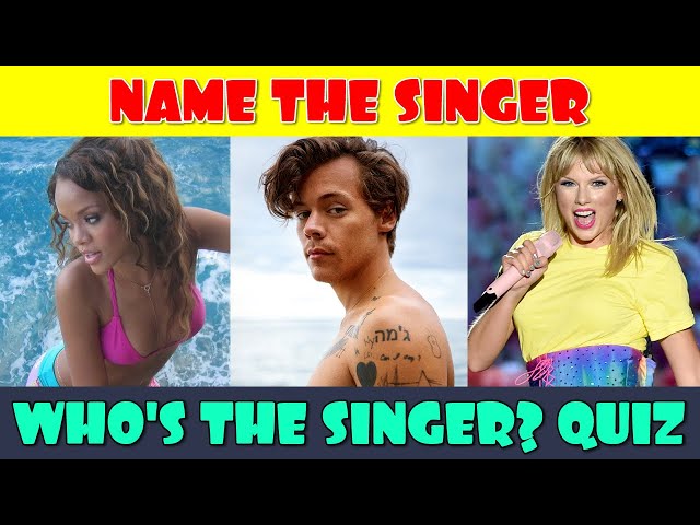 Word Whizzle: Can You Name These Pop Music Stars?