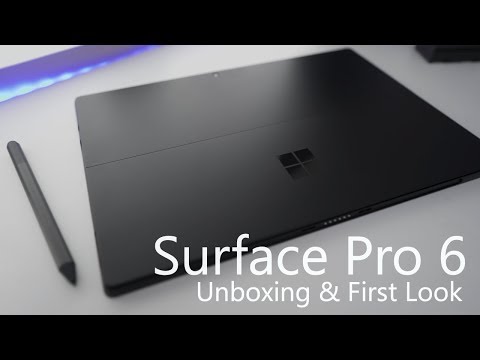 2018 Surface Pro 6 - Unboxing and First Look - UCiQMYozSSTkJ2twtZM1bG9w