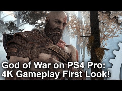 [4K] God of War PS4 Pro First Look - Sony's Next Big Tech Showcase! - UC9PBzalIcEQCsiIkq36PyUA