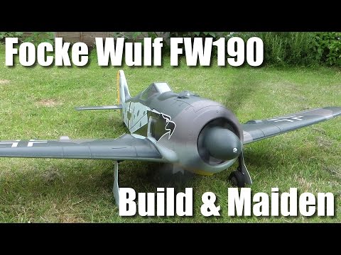 Hobbyking Top RC Model FW190 Build and Maiden - UC2UEQXXQRNIJJVBNAZnEjtw