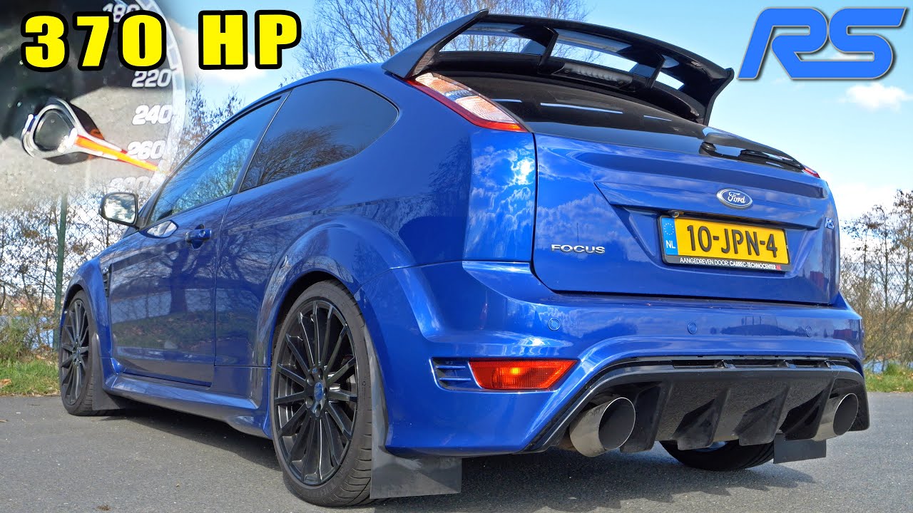 370HP FORD FOCUS RS MK2 | INSANE SOUND & 100-200 ACCELERATION