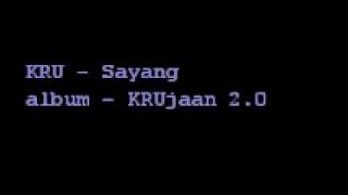 KRU - Sayang (lyric at description)