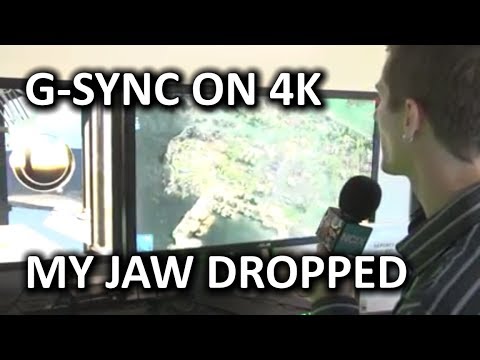 NVIDIA 4K G-SYNC Monitor Demo & General Booth Overview - CES 2014 - UCXuqSBlHAE6Xw-yeJA0Tunw