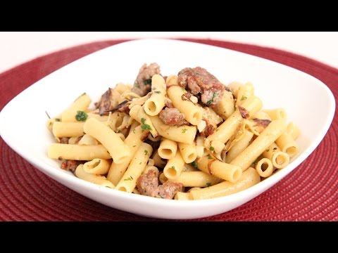 Pasta with Sausage & Artichokes Recipe - Laura Vitale - Laura in the Kitchen Episode 890 - UCNbngWUqL2eqRw12yAwcICg