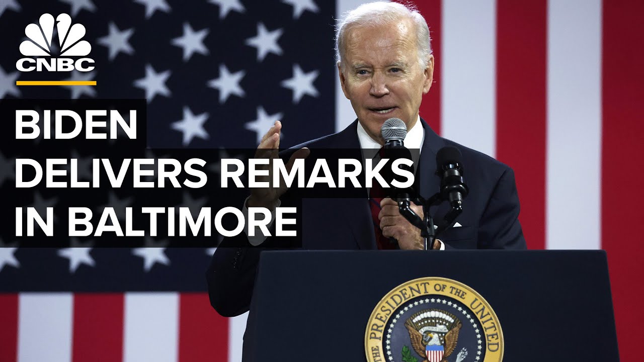 LIVE: President Biden delivers remarks about infrastructure in Baltimore — 01/30/23