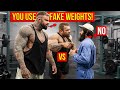 BODYBUILDERS VS CLEANER   Anatoly GYM PRANK #53.[1080p]