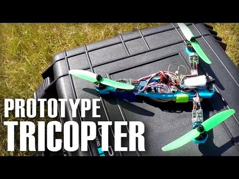 Prototype Mini Tricopter Test Flight - Test Pilot Thomas :) - UCOT48Yf56XBpT5WitpnFVrQ