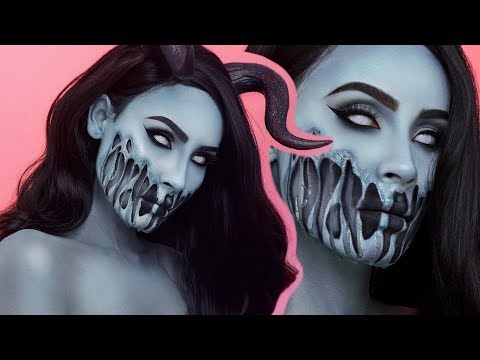 DEMON HALLOWEEN LOOK | DESI PERKINS - UCG9nVSLp4nQlW79sY5ihRrg