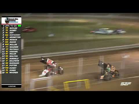 8.17 POWRi Honest Abe Roofing 410 Outlaw Sprint League at Missouri State Fair Speedway | Highlights - dirt track racing video image