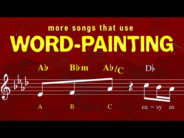 Word Painting in Rock Music: 10 Examples